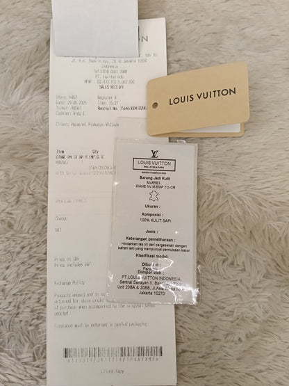 LV Diane PM ST NM Monogram Empreinte Tourterelle Creme 2025 (CHIP)