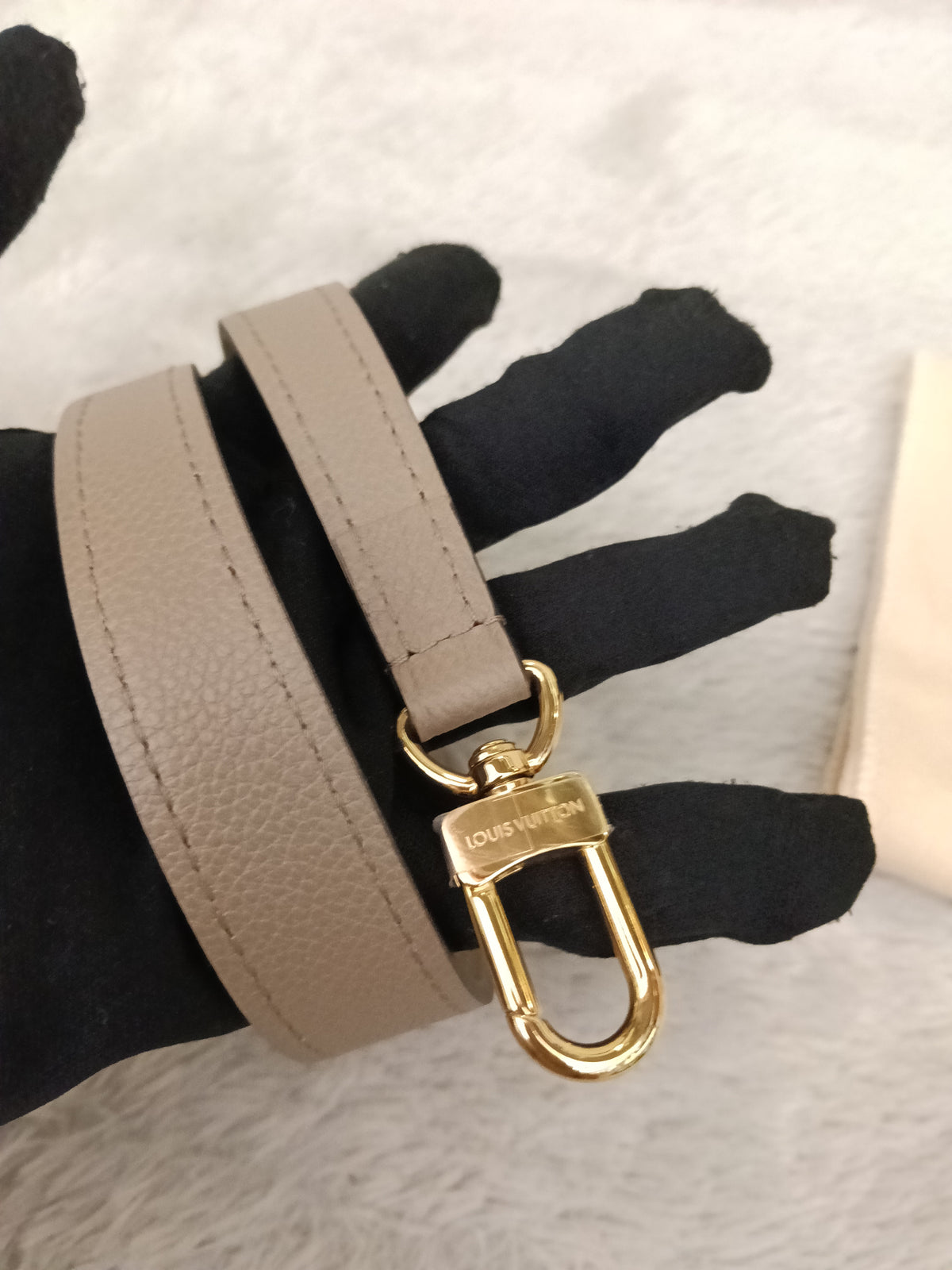 LV Diane PM ST NM Monogram Empreinte Tourterelle Creme 2025 (CHIP)