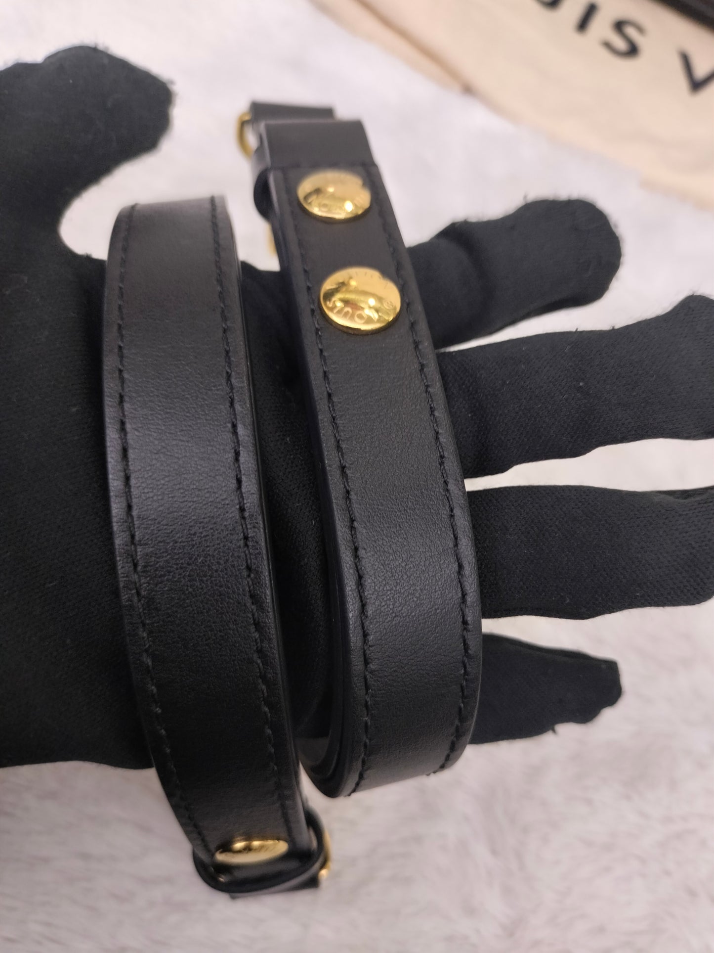 LV Dauphine NV MM Epi Navy Noir 2020