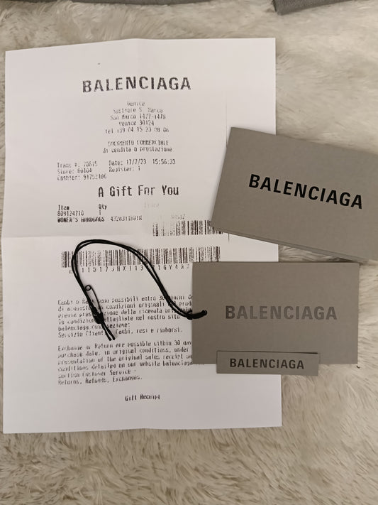 *NEW* Balenciaga Small City Edge Croco Blue SHW 2023