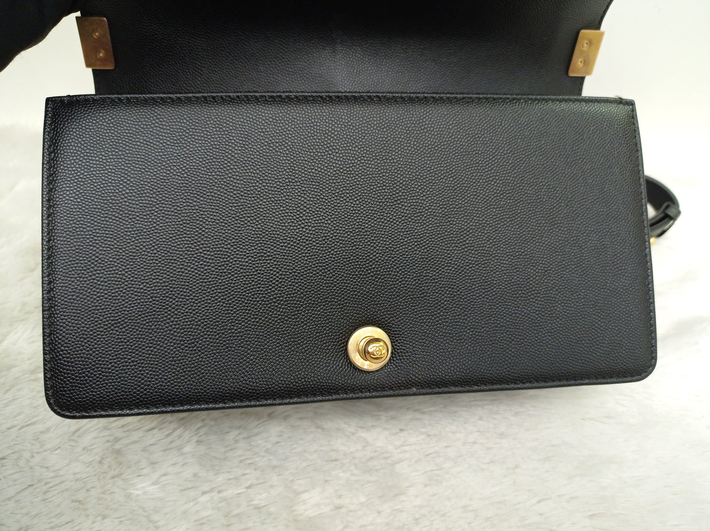Chanel Boy 25 Caviar Black GHW #30