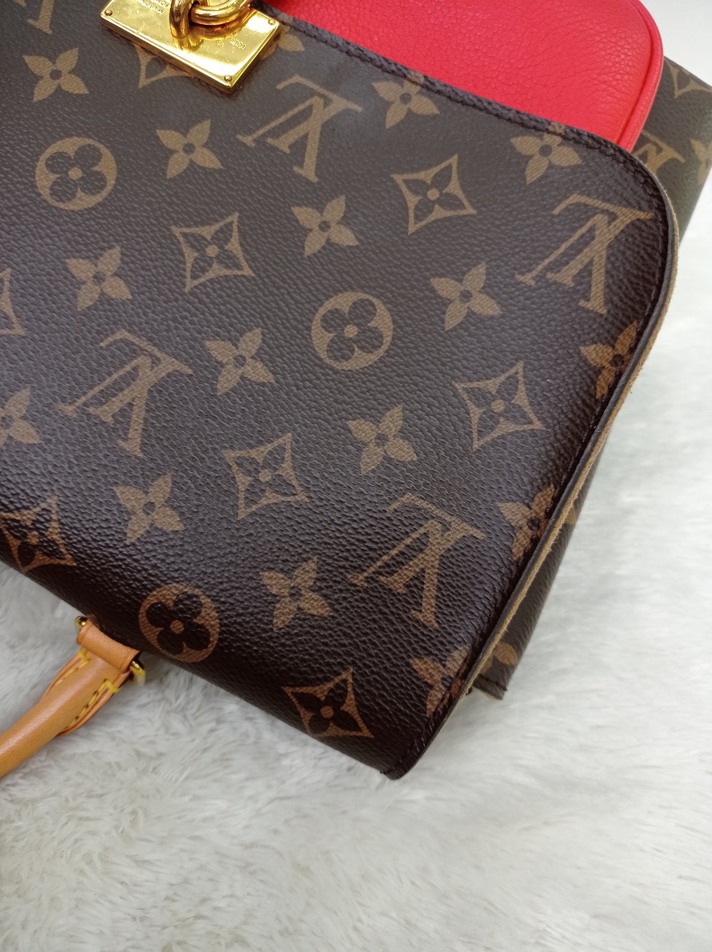 LV Marignan Monogram Coquelicot 2018