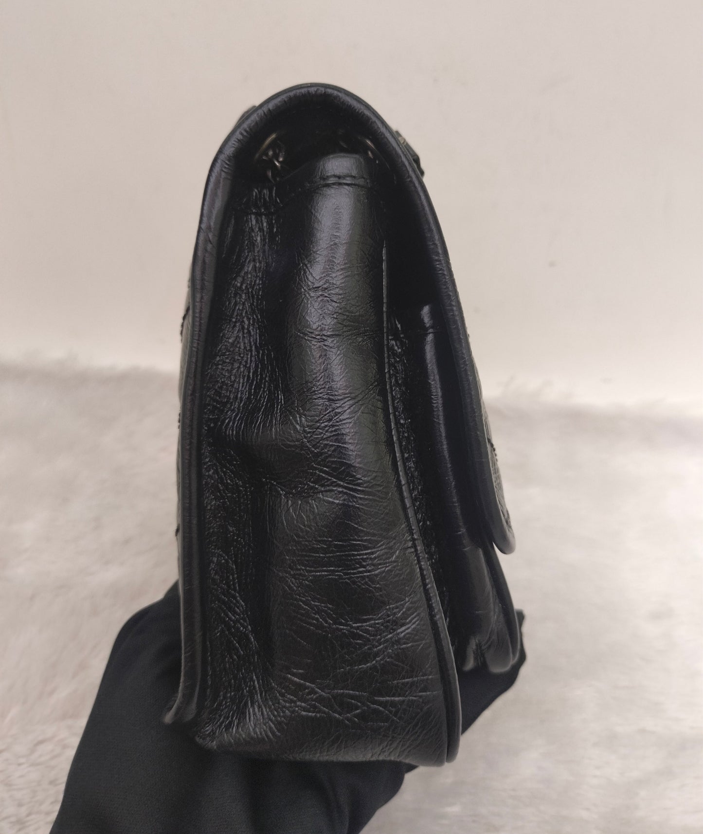 YsL Niki Baby Calfskin Black RHW 2019