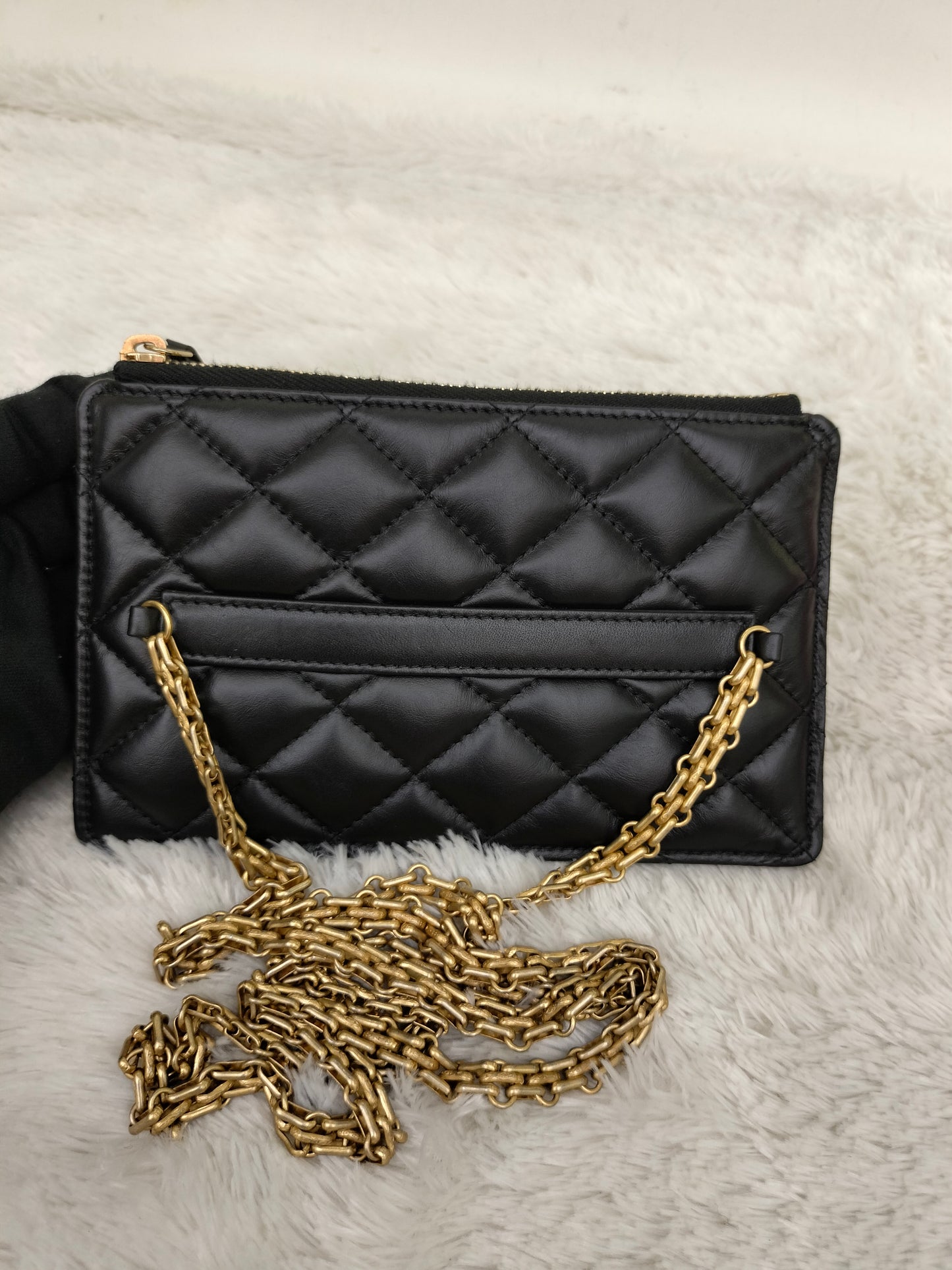 Chanel Reissue Phone Case Small Calfskin Black GHW #30
