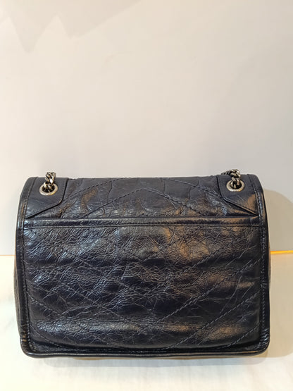 YsL Niki Baby Calfskin Navy RHW 2018