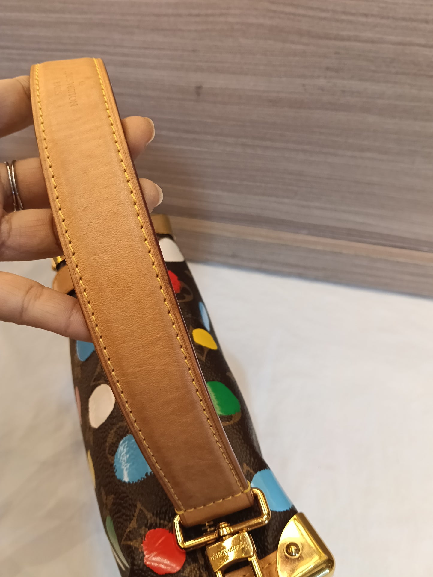 LV X Yayoi Kusama Side Trunk MM Monogram 3D Dots (CHIP)