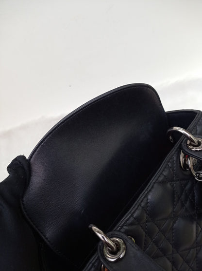 Lady Dior Small Lamb Black RHW 2021