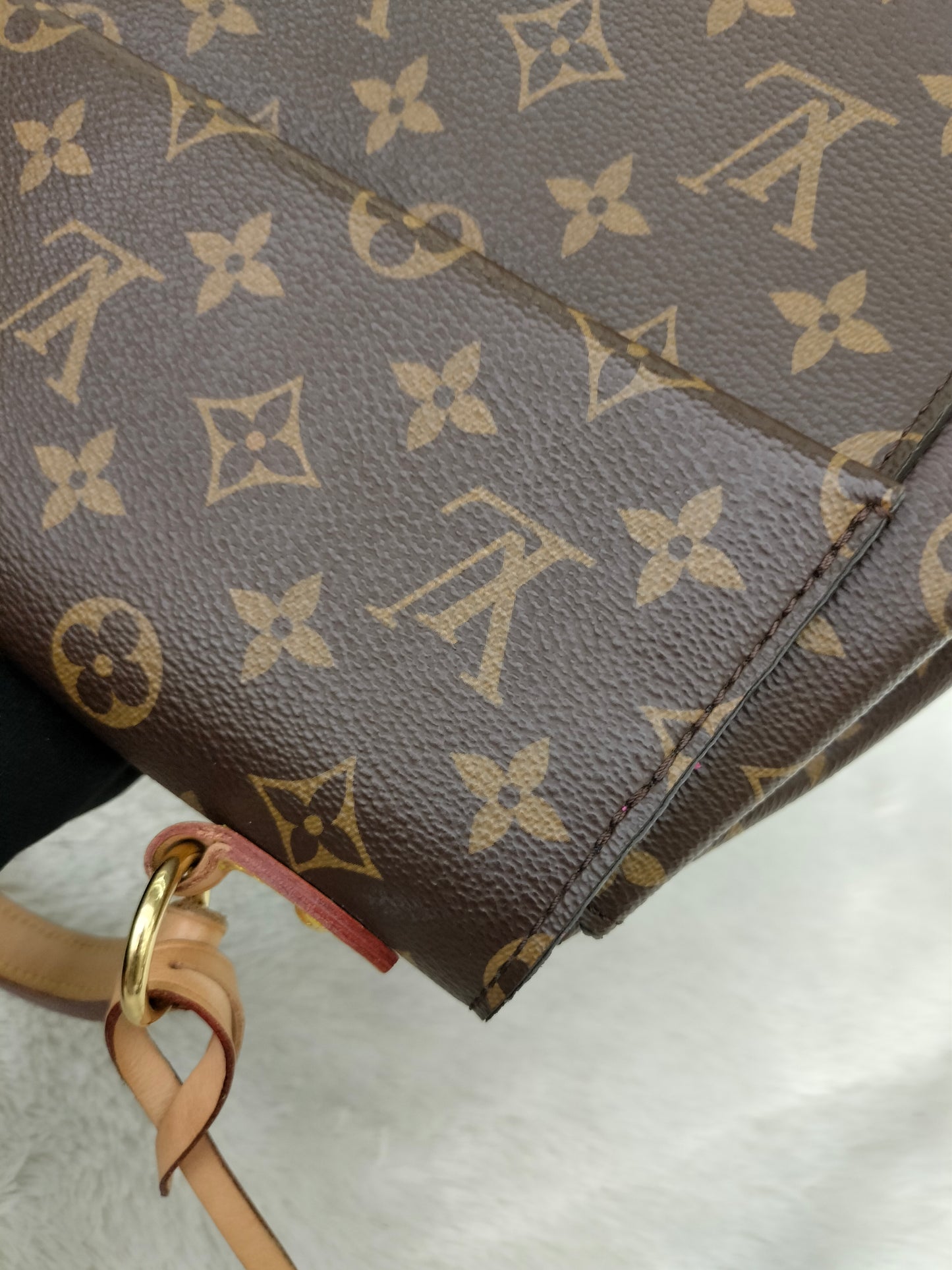 LV Clunny BB Monogram Bordeaux Fuchsia (CHIP)