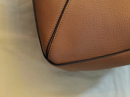 Loewe Puzzle Medium Tan SHW 2018