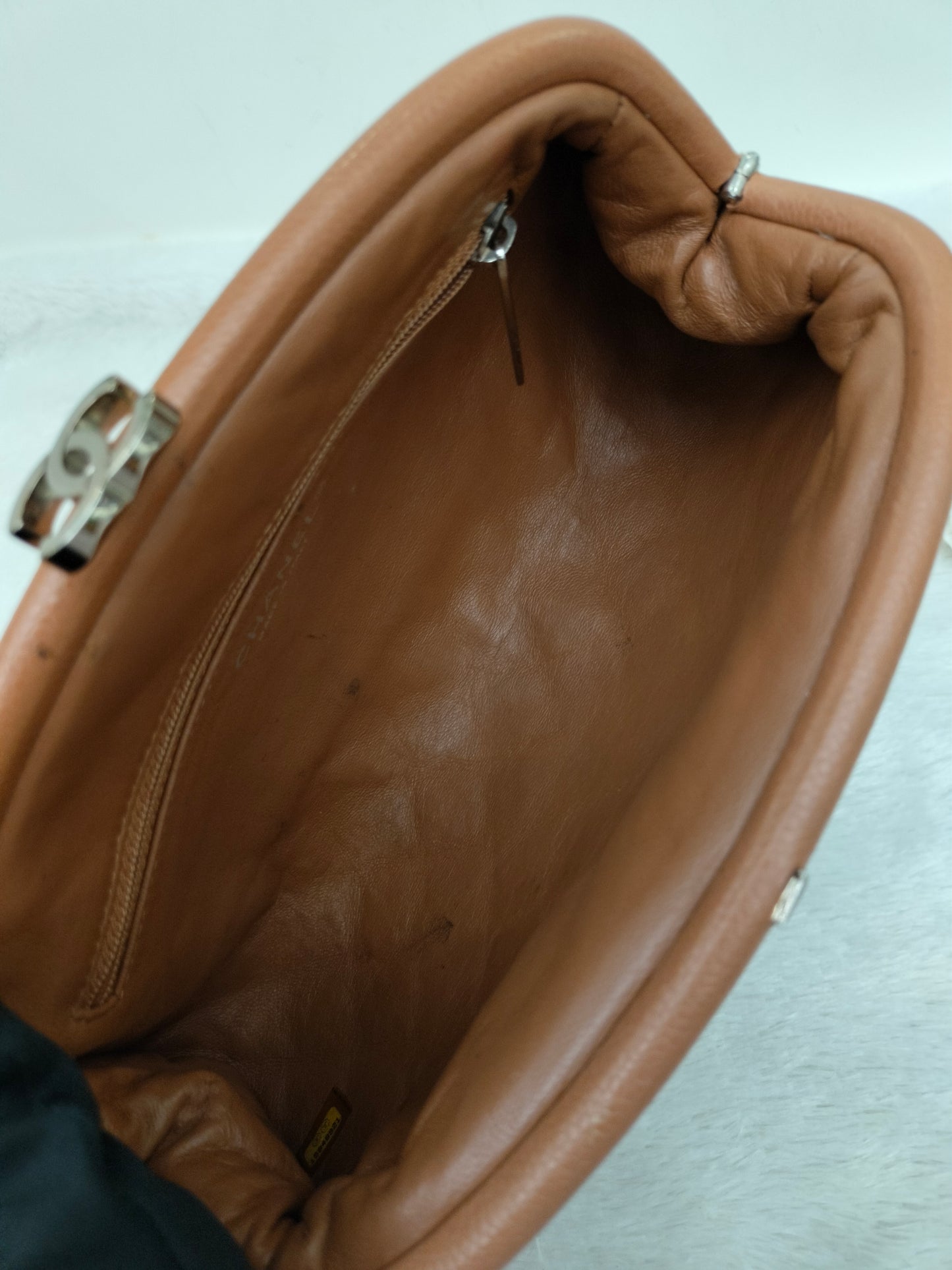 Chanel Timeless Caviar Brown SHW #15
