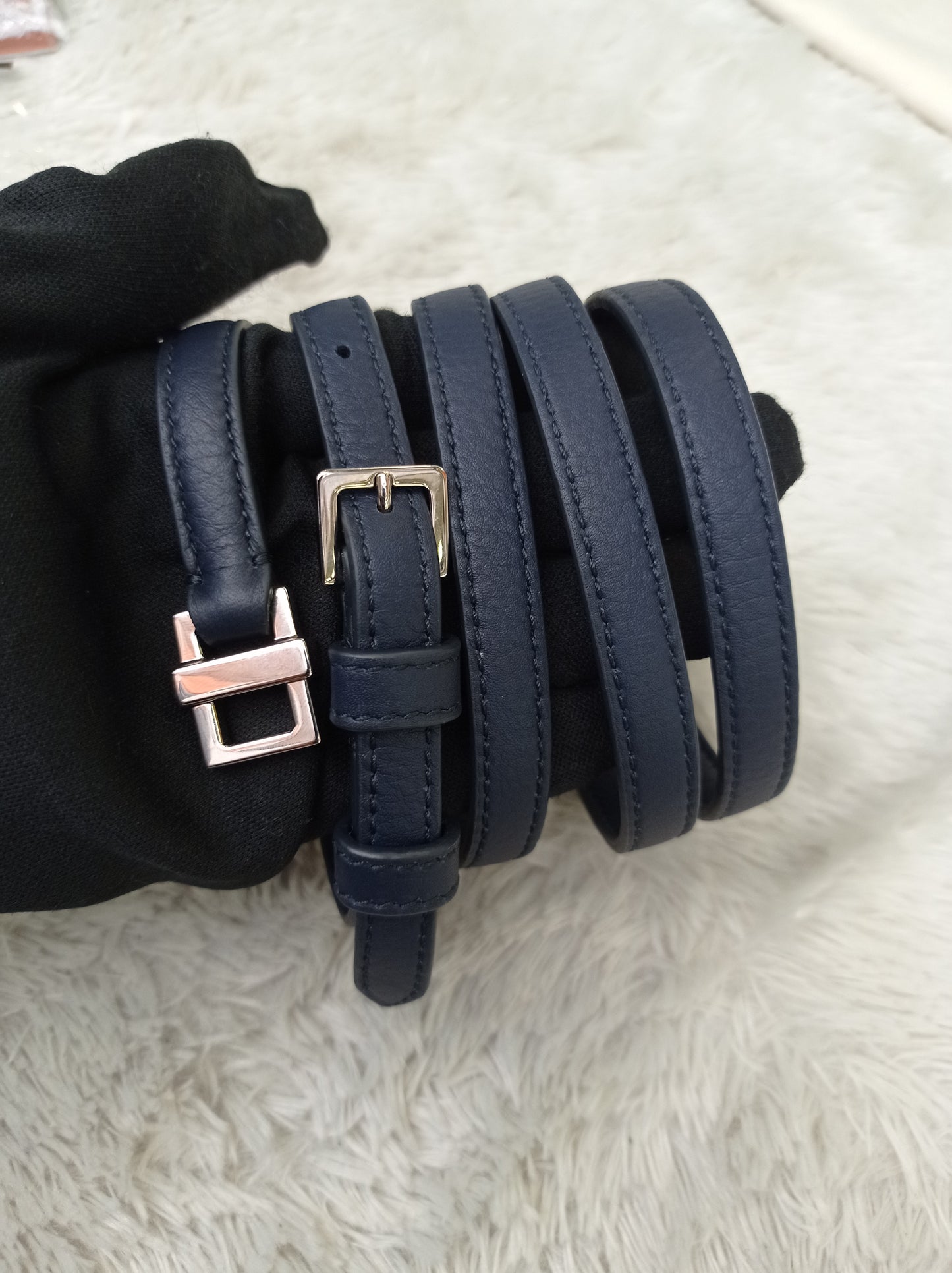 Loro Piana Extra Pocket L27 Grained Dark Navy SHW
2018