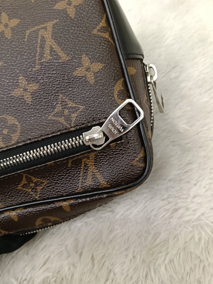 LV Kasai Clutch Monogram Macassar 2019