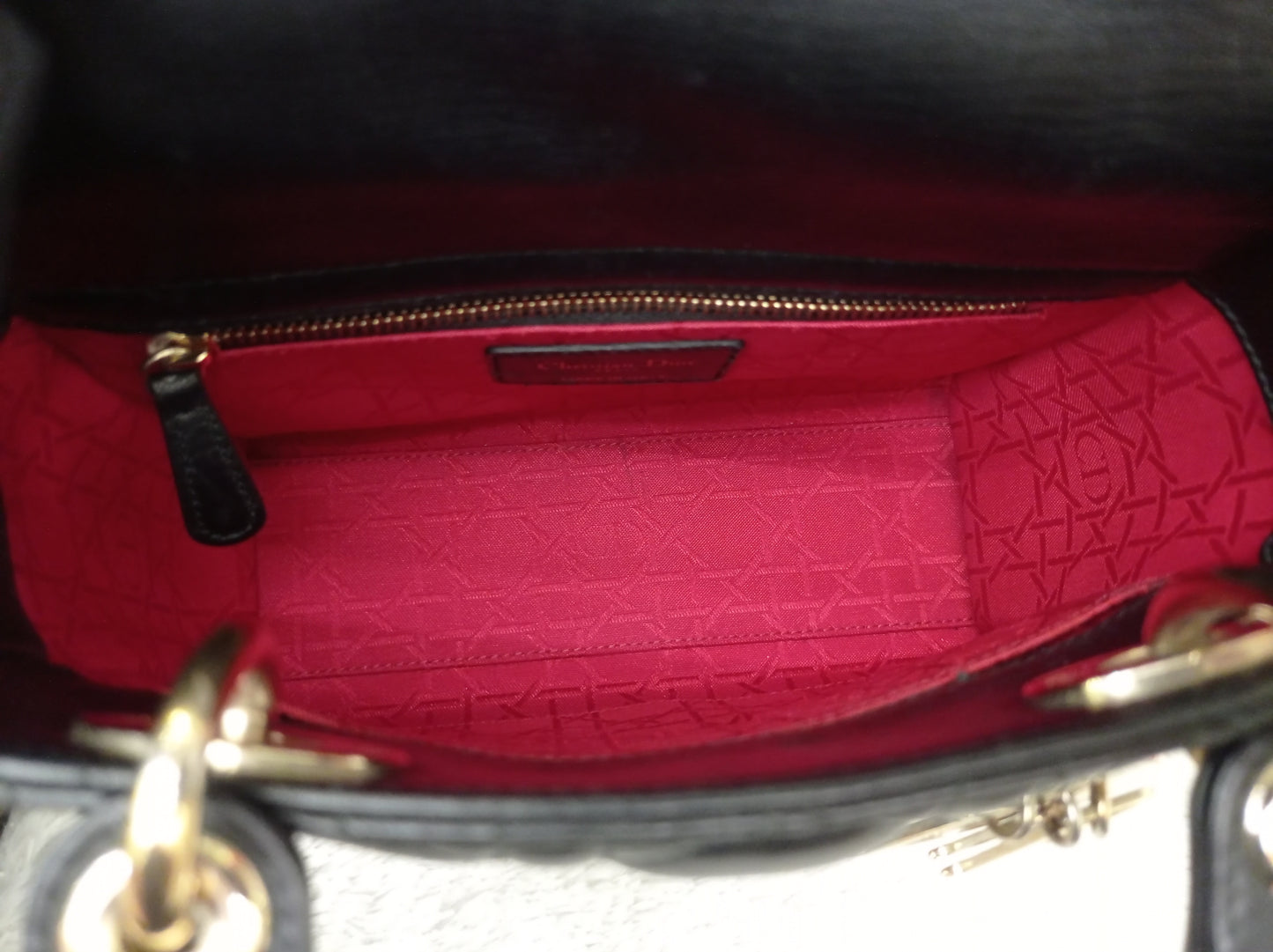 Lady Dior Small Lamb Black GHW 2018