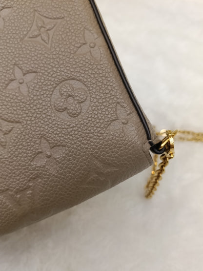 LV Felicie GM Monogram Empreinte Tourterelle 2020