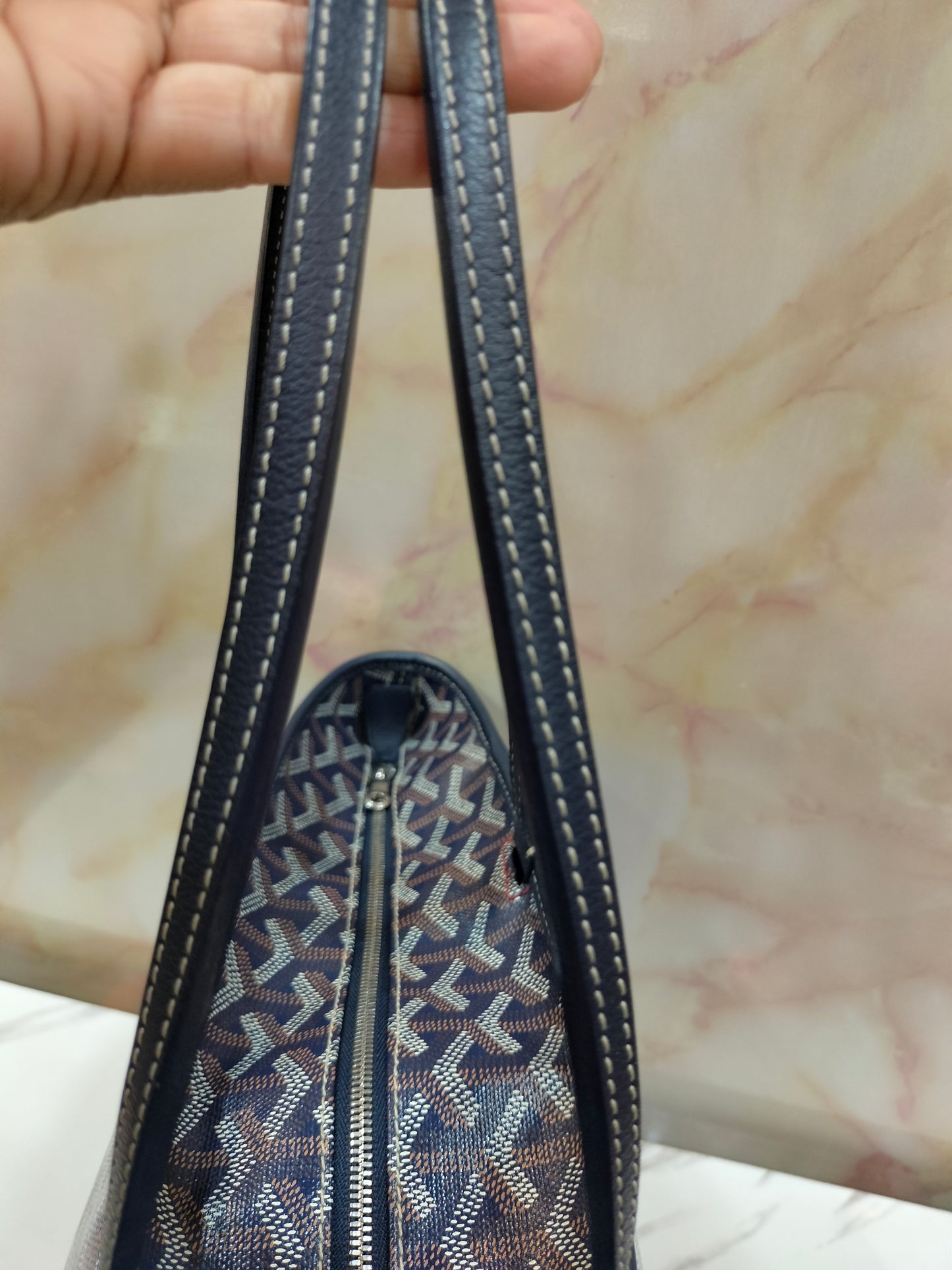 Goyard Artois PM Navy Blue 2019