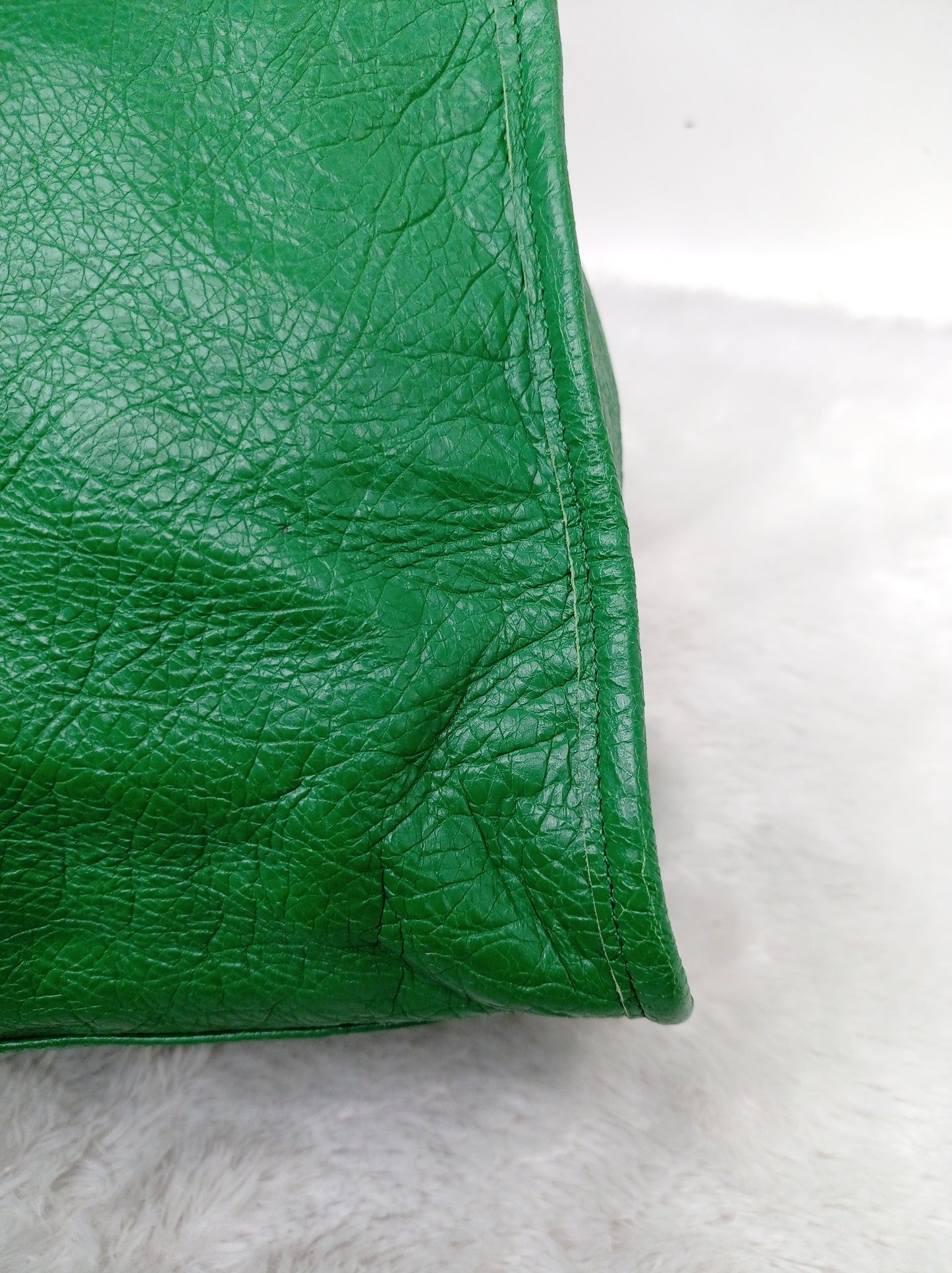 Balenciaga Reguler City Classic Giant Green GHW 2015