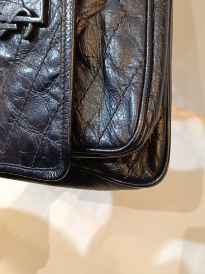 YsL Niki Baby Calfskin Navy RHW 2018