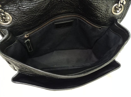 YsL Niki Medium Calfskin Black RHW 2018