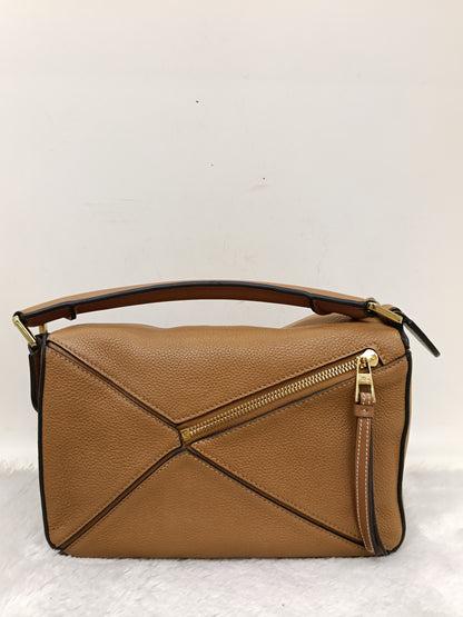 Loewe Puzzle Small Grained Caramel SHW 2020