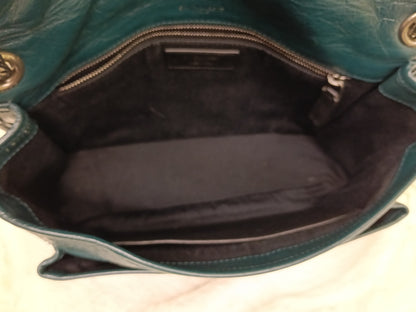 YsL Niki Medium Calfskin Emerald Green RHW 2018