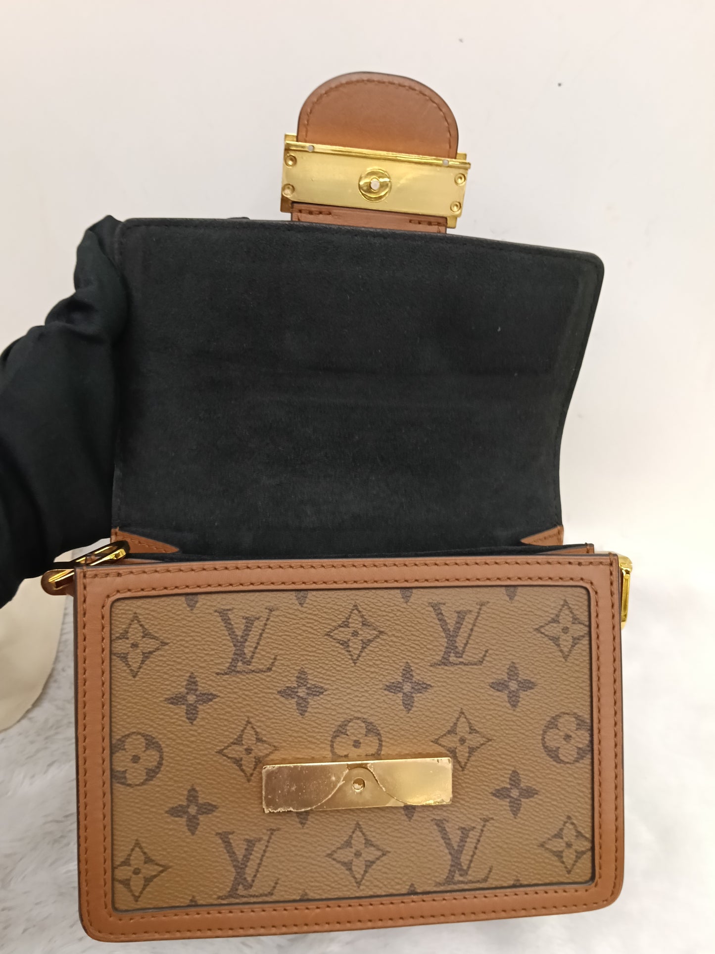 LV Dauphine Mini Monogram Reverse (CHIP)