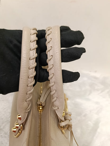 Balenciaga Small City Edge Beige GHW 2016