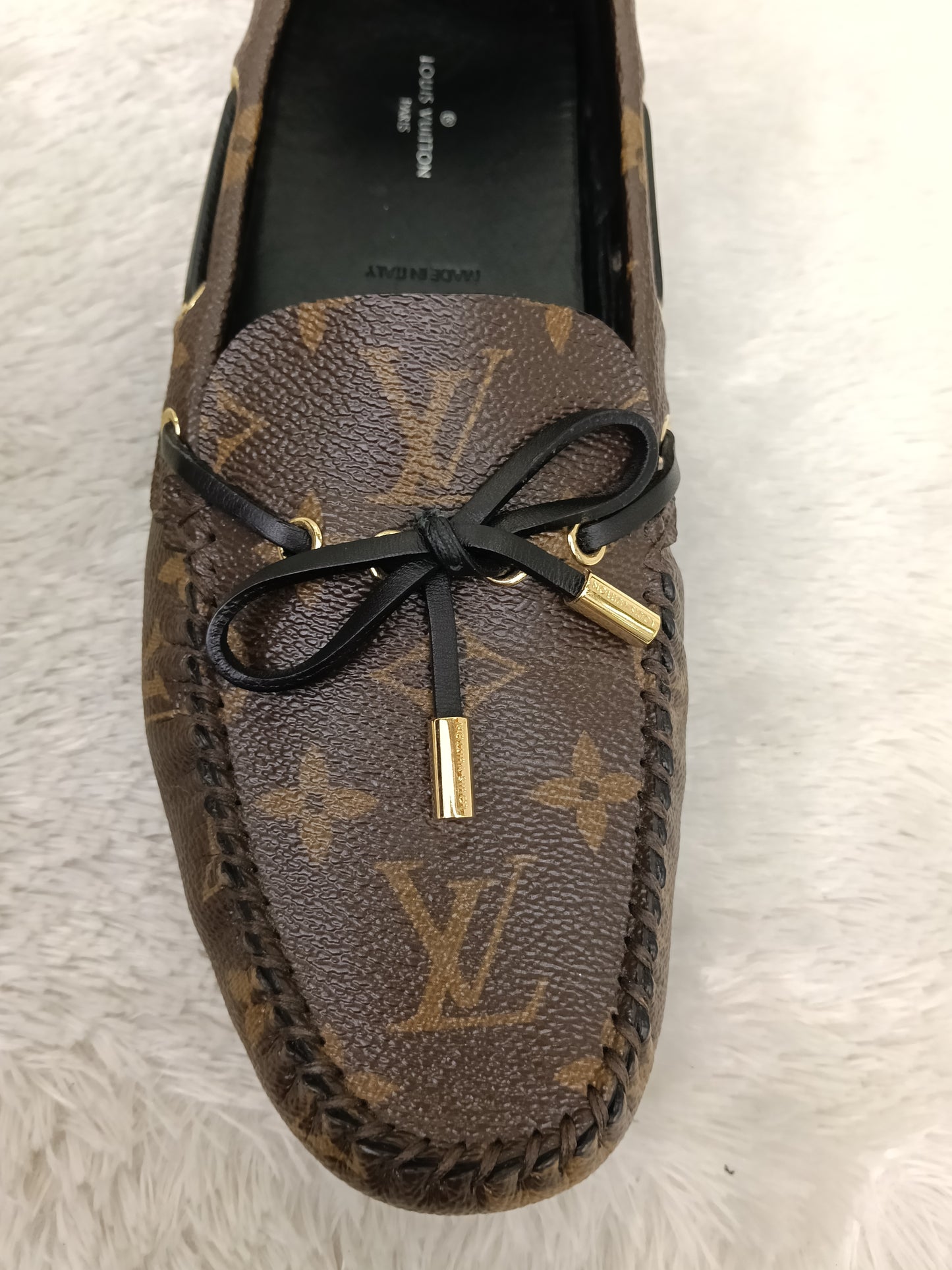 LV Gloria Flat Loafers Monogram size 40