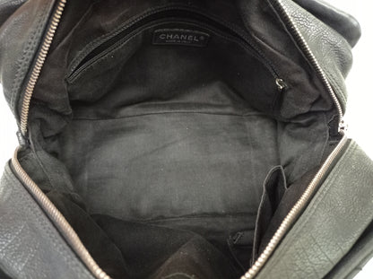 Chanel Tote Diamond Stitch Small Caviar Black SHW #10