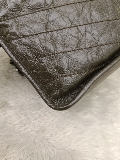 YsL Niki Medium Calfskin Grey RHW 2020