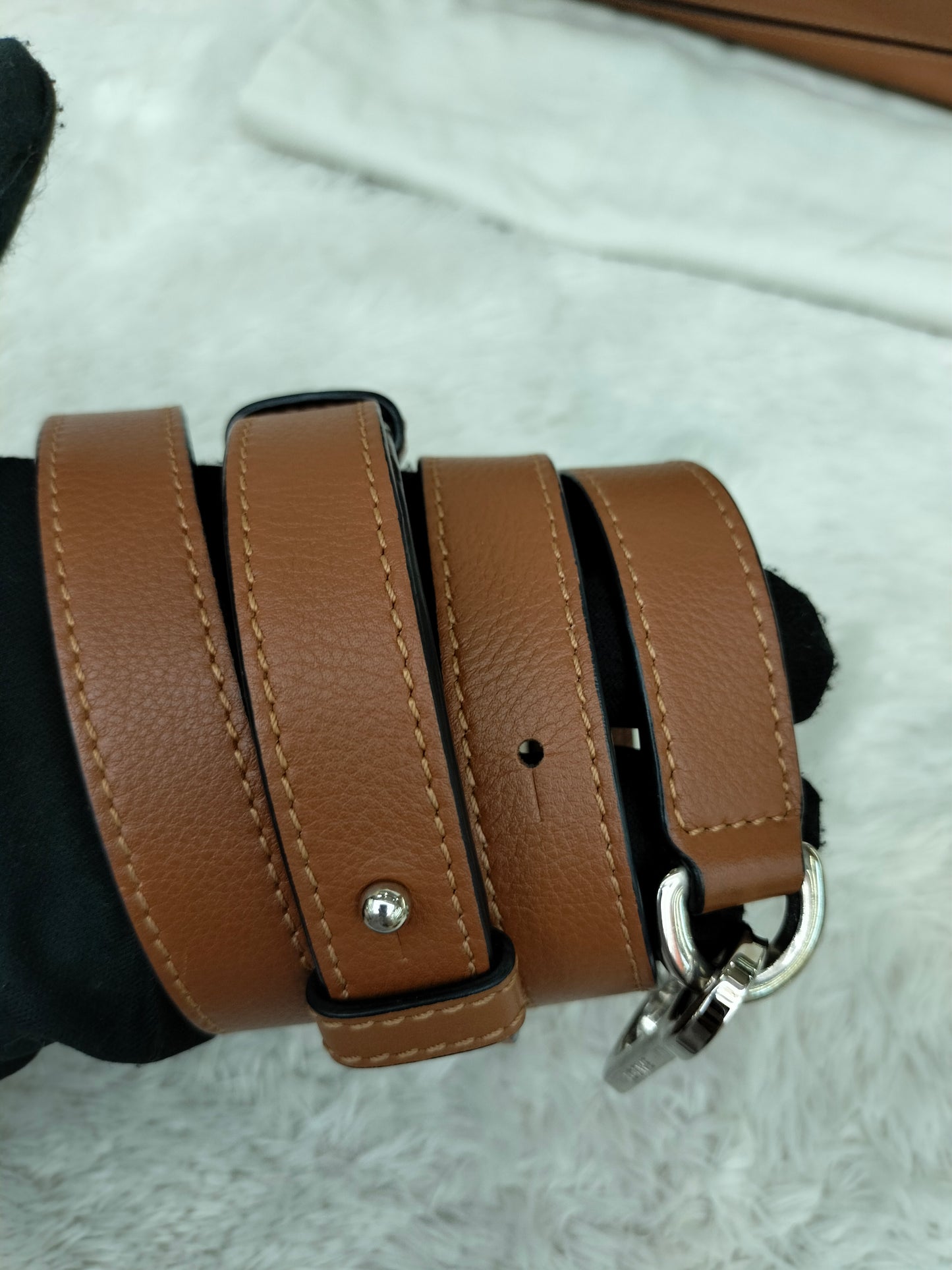 Loewe Puzzle Small Tan SHW 2019