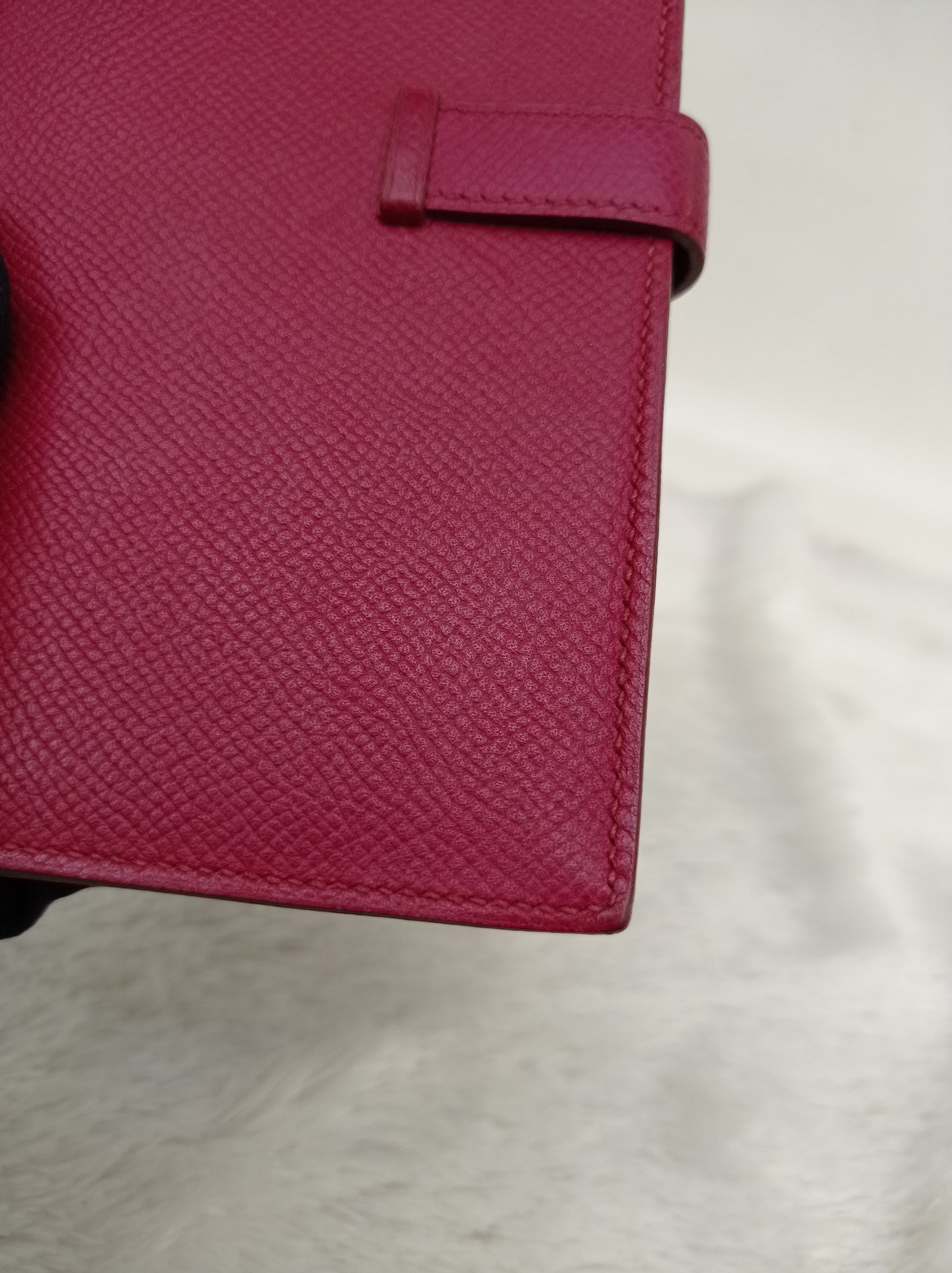 Hermes Bearn Wallet Epsom Rubish PHW #T