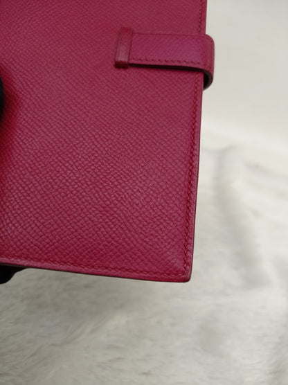 Hermes Bearn Wallet Epsom Rubish PHW #T