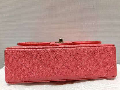 Chanel Small Caviar Pink GHW DF (CHIP)