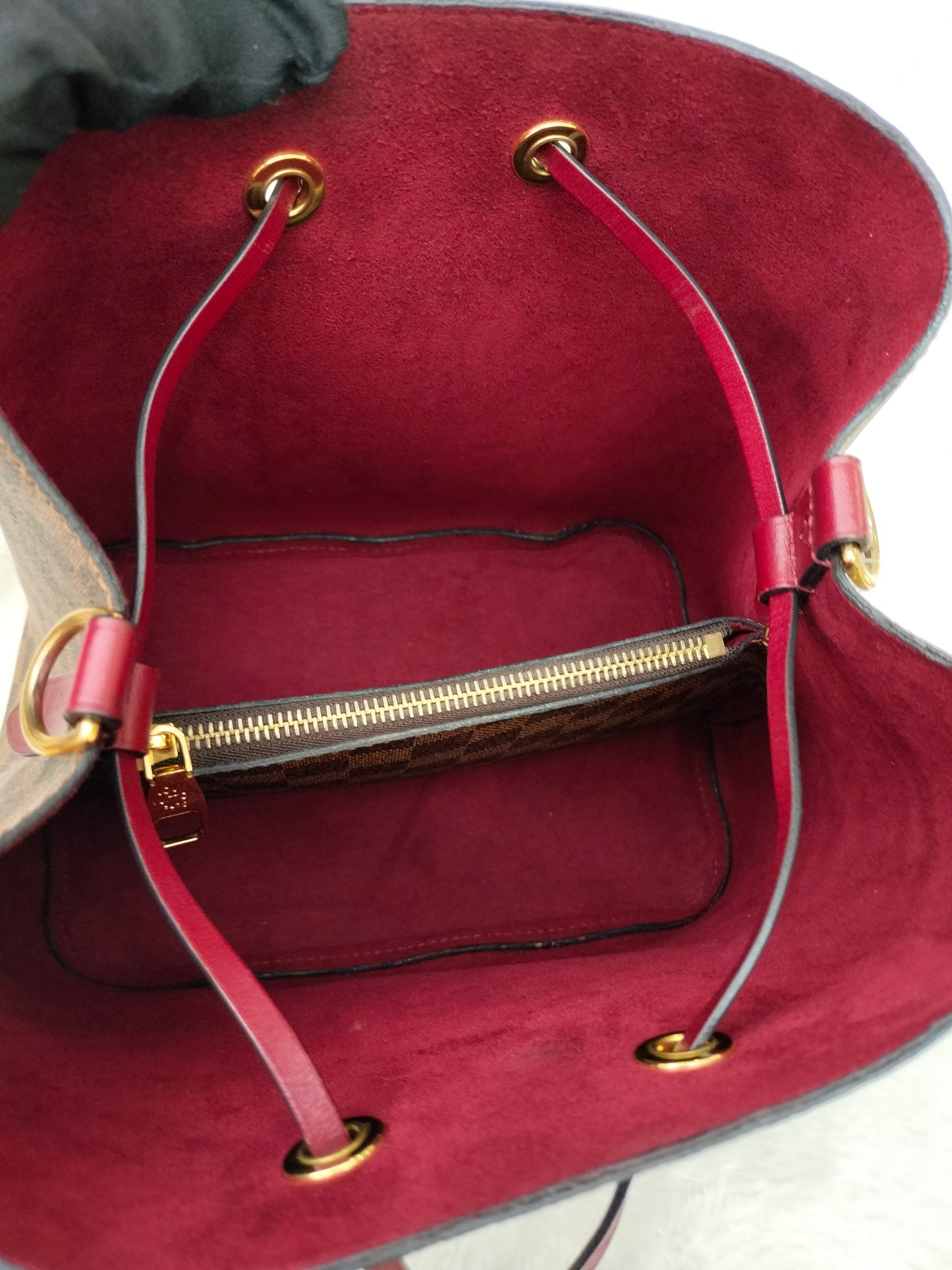 LV Neo Noe MM Damier Cherry Berry 2020