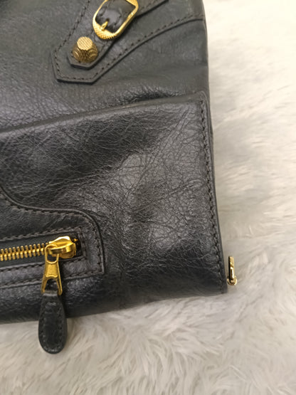 Balenciaga Envelope Clutch Giant Gris GHW 2015