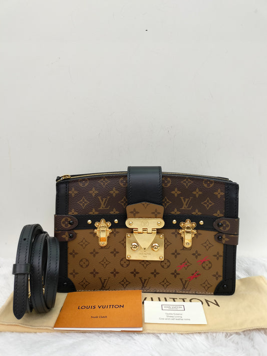 LV Trunk Clutch Monogram Reverse 2018
