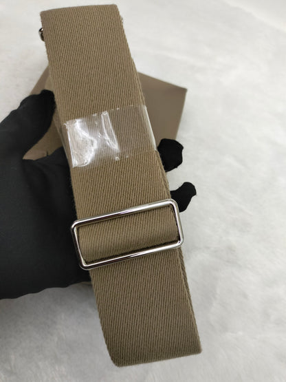 Hermes Videpoches Togo Sangle Wool Beige Marfa PHW #B