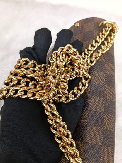 LV Caissa Clutch Damier Rose Ballerine 2016