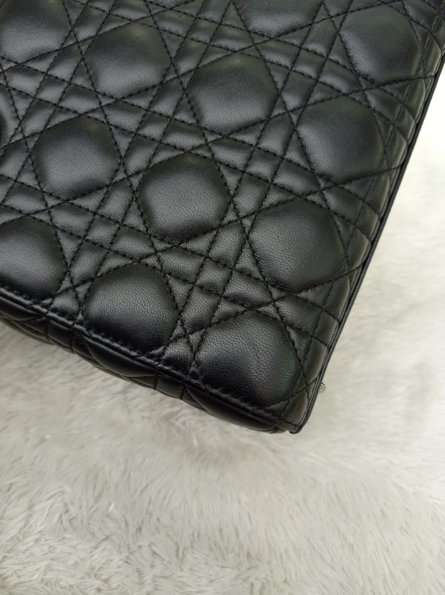 Lady Dior Small Lamb Black RHW 2021