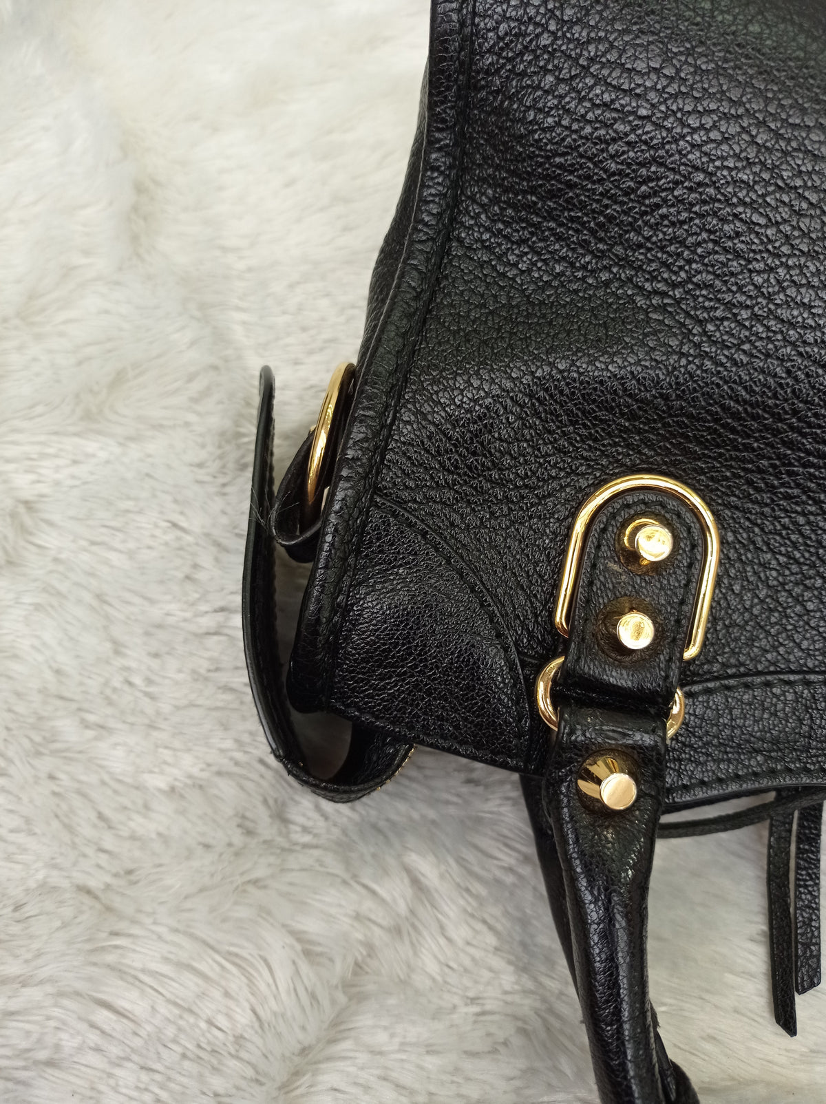 Balenciaga Mini City Edge Black GHW 2017