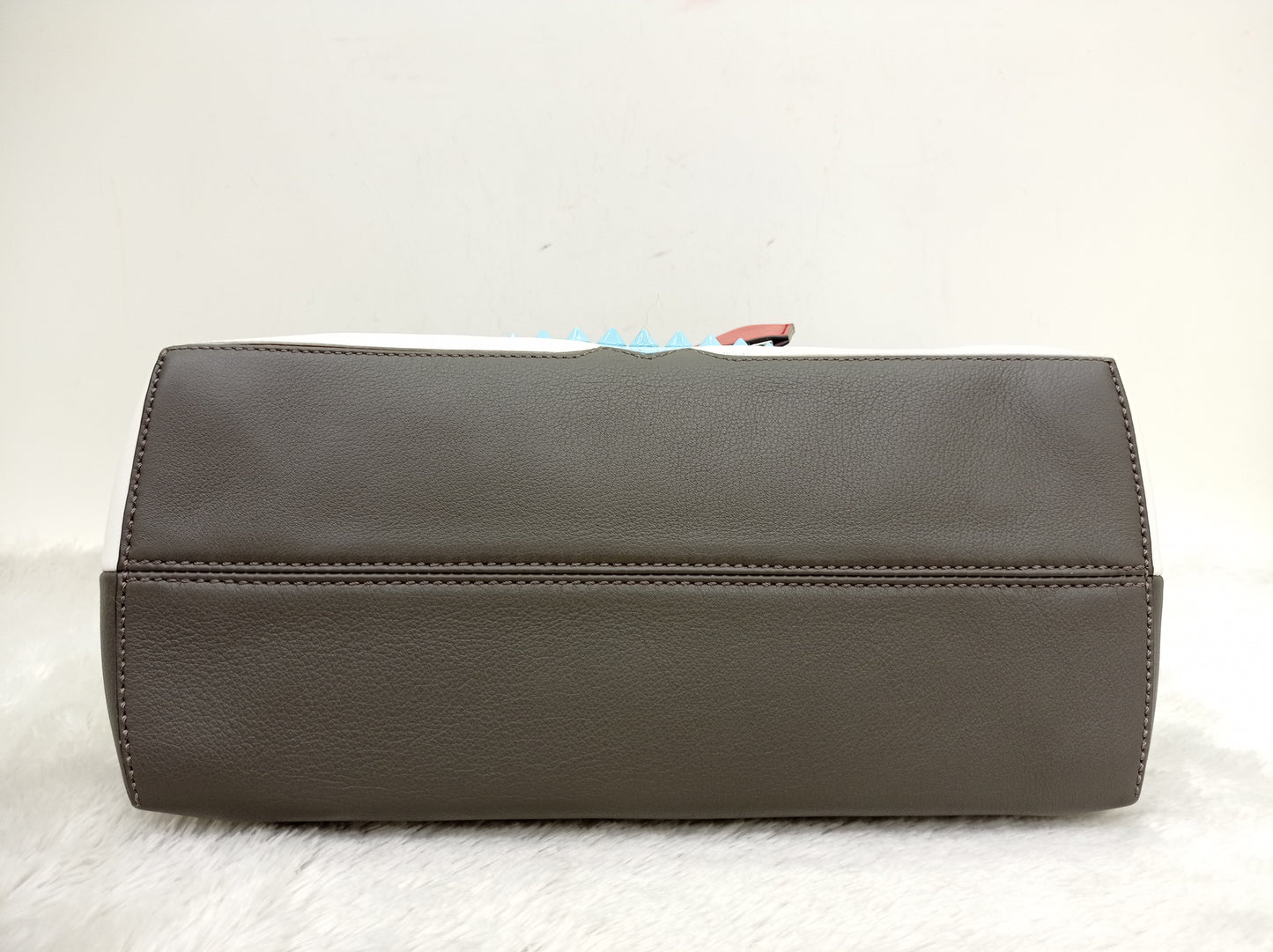 Fendi BTW Medium Monster Eyes Studded Multicolour SHW