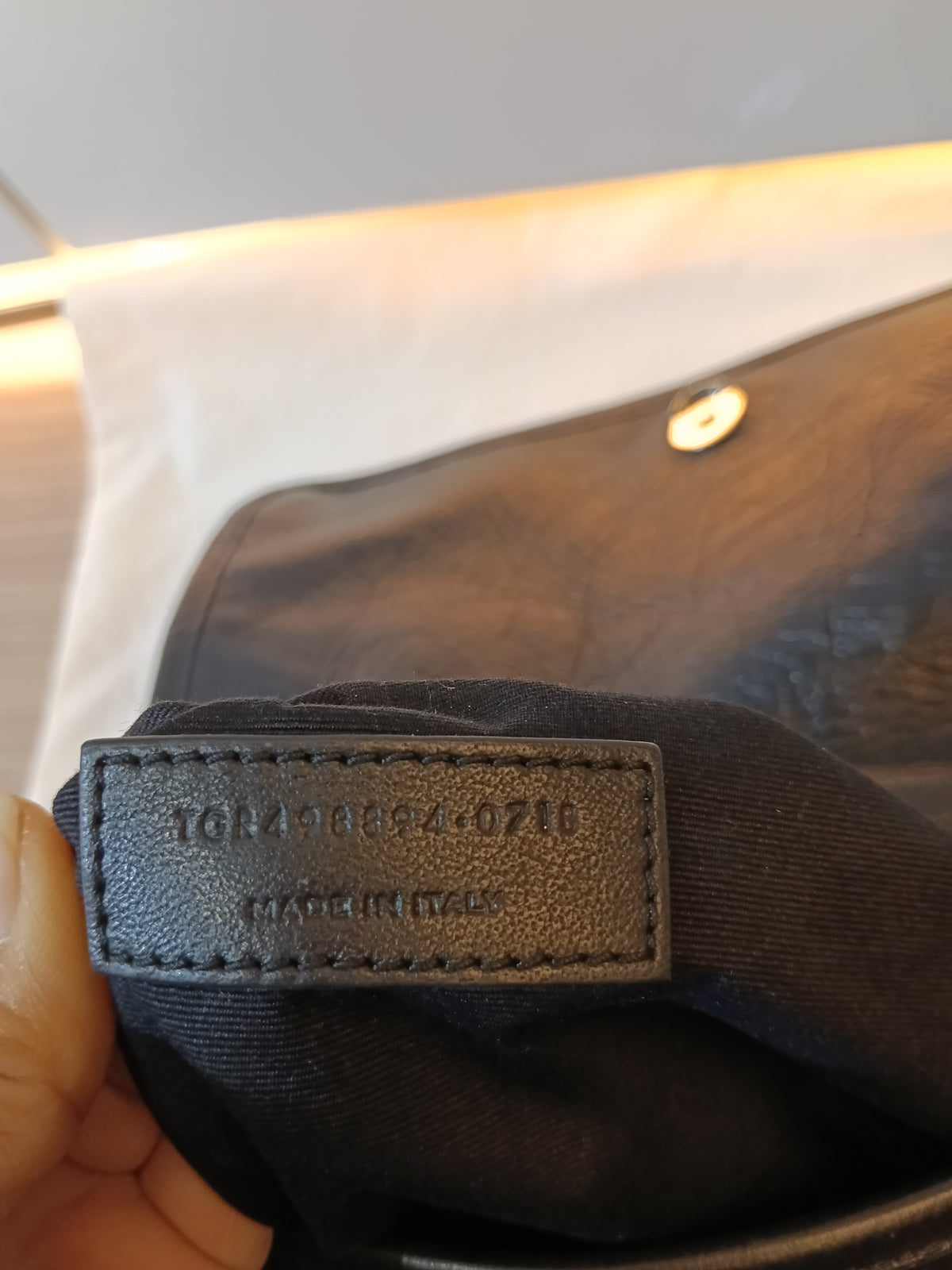 YsL Niki Medium Calfskin Black RHW 2019
