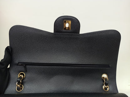 Chanel Jumbo Caviar Black GHW DF #17
