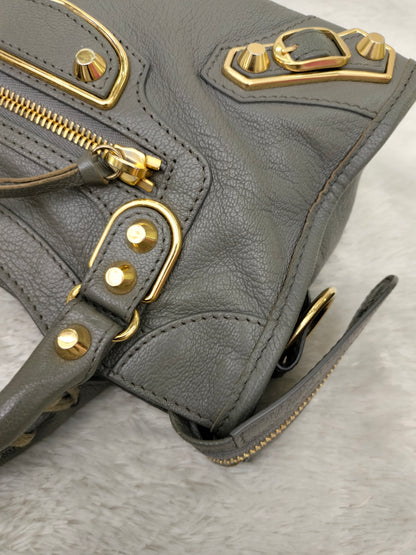 Balenciaga Mini City Edge Grey GHW 2017
