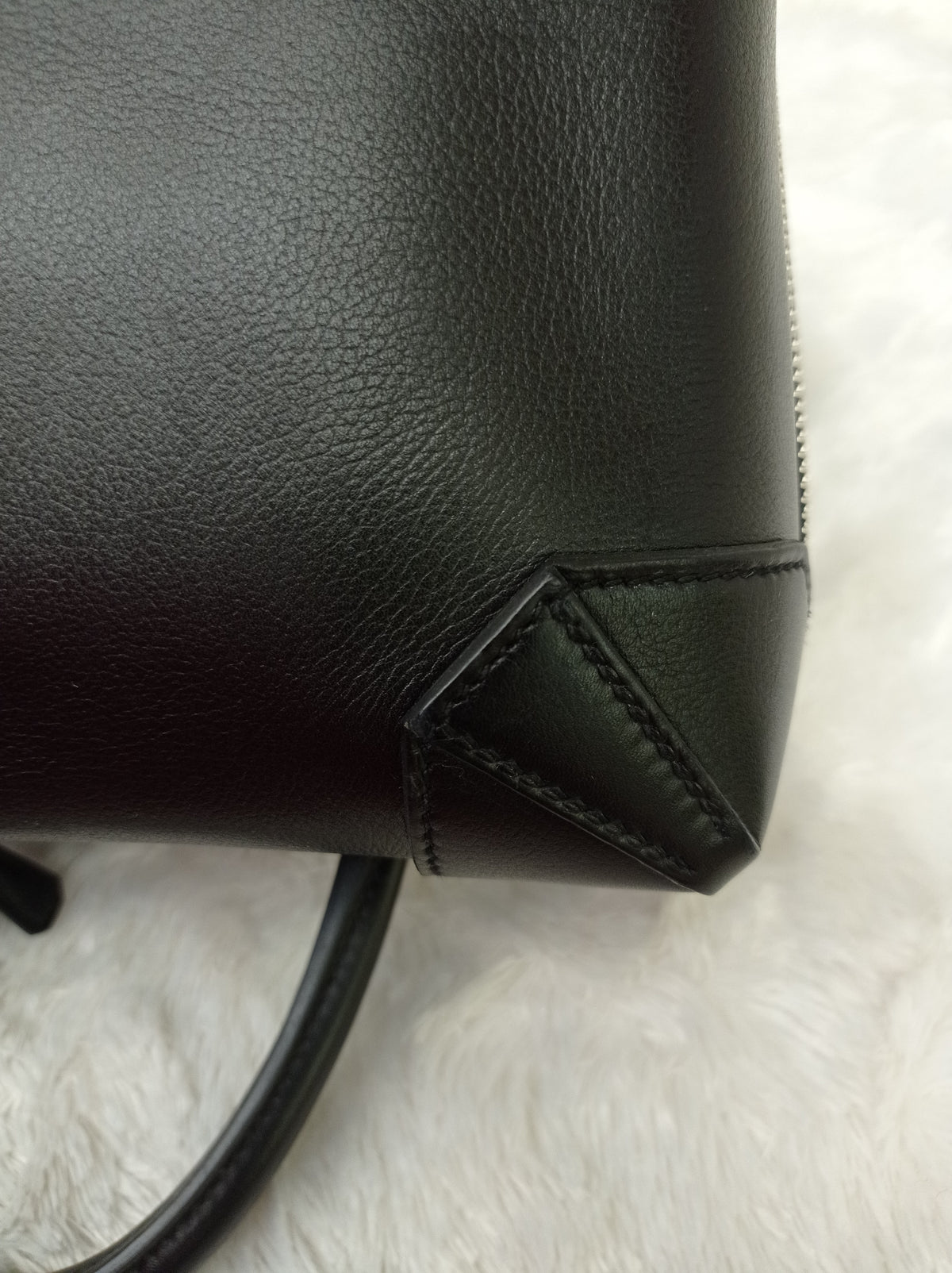 Hermes Sac Maxibox 29 Evergrain Noir PHW #T