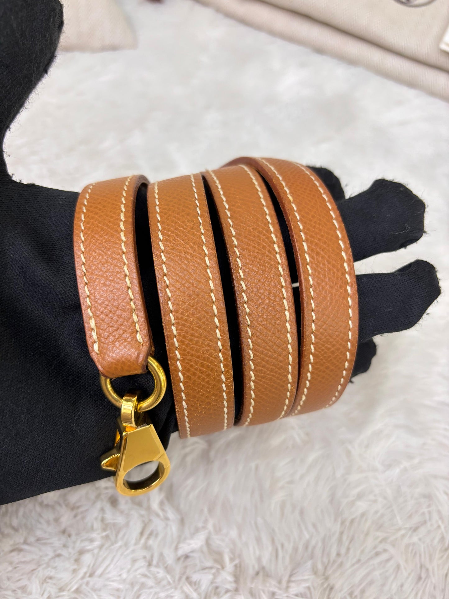 K32 Epsom Sellier Gold GHW #P square