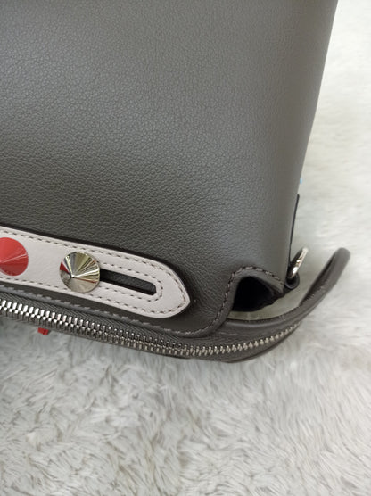 Fendi BTW Medium Monster Eyes Studded Multicolour SHW