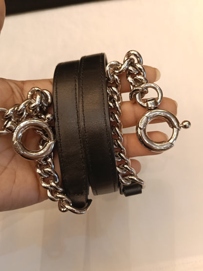 Chanel Top Handle Seasonal Flap Caviar Black SHW #25