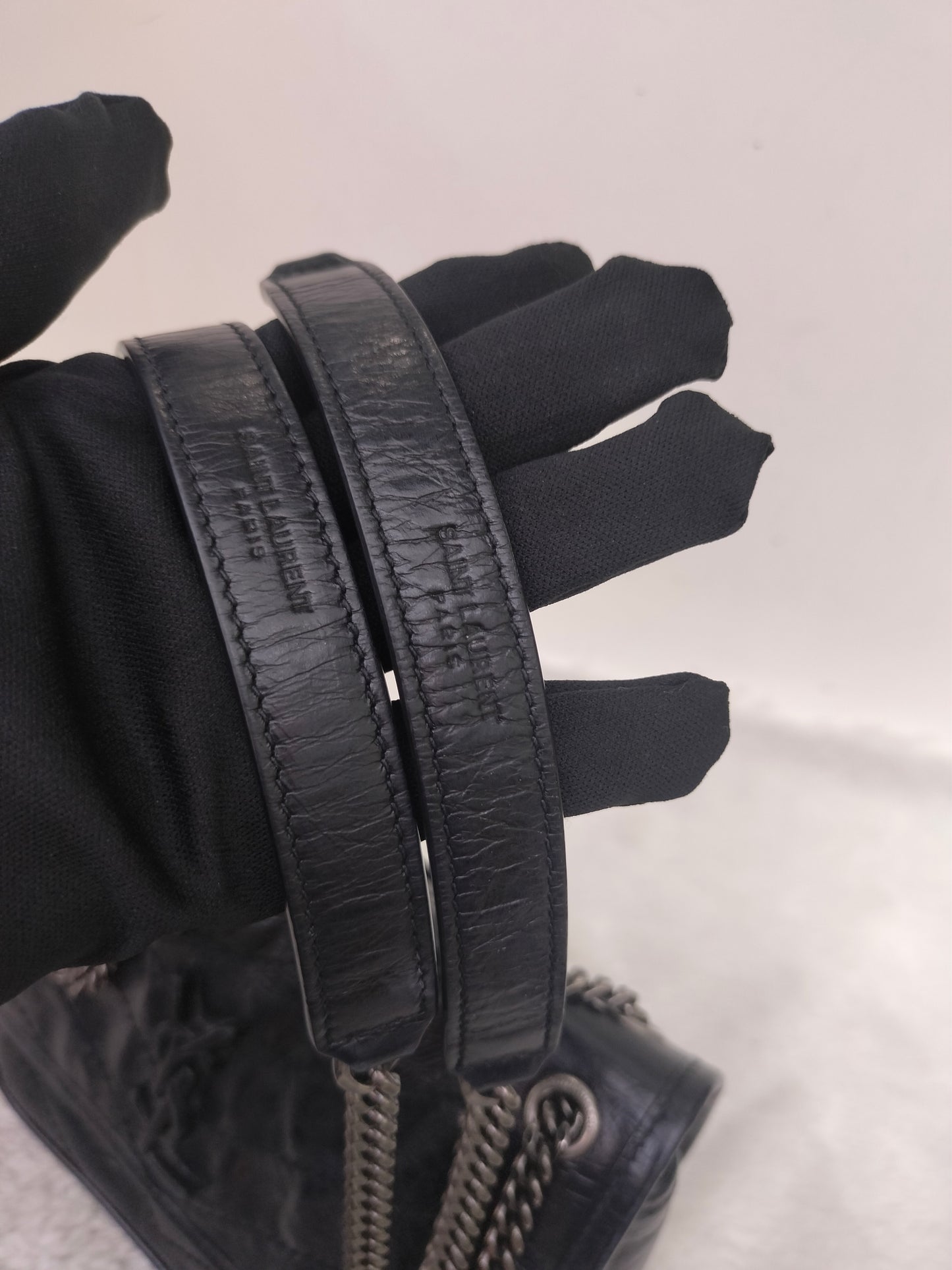 YsL Niki Baby Calfskin Black RHW 2019