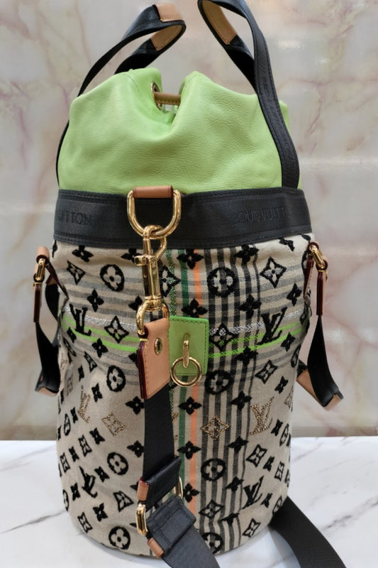 LV Gypsy PM Monogram Cheche Vert Green 2009